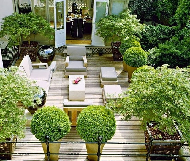 1000 Mẫu thiết kế sân thượng đẹp trồng cây, vườn rau, hoa cảnh